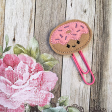 Load image into Gallery viewer, Felt Donut Paper Clip-The Persnickety Co