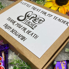 Load image into Gallery viewer, Super Teacher - Chocolate Box-8-The Persnickety Co