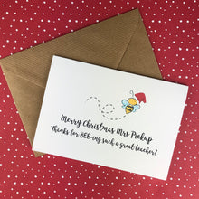 Load image into Gallery viewer, Merry Christmas Teacher Card-9-The Persnickety Co