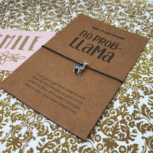 Load image into Gallery viewer, No Prob Llama Wish Bracelet-6-The Persnickety Co