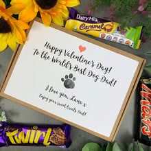 Load image into Gallery viewer, Personalised Dog Dad Valentine's Day Chocolate Box
