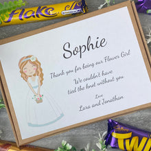 Load image into Gallery viewer, Flower Girl Thank You Chocolate Box-3-The Persnickety Co