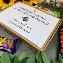 Load image into Gallery viewer, Personalised Dog Dad Valentine's Day Chocolate Box