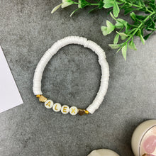 Load image into Gallery viewer, Personalised Name Bracelet With Hearts