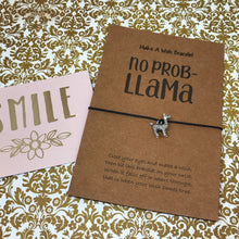 Load image into Gallery viewer, No Prob Llama Wish Bracelet-10-The Persnickety Co