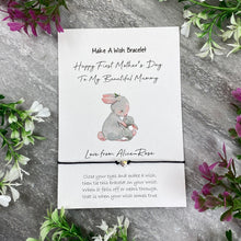 Load image into Gallery viewer, Happy First Mother's Day Wish - Personalised-3-The Persnickety Co