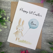 Load image into Gallery viewer, Personalised Happy 1st Easter Card