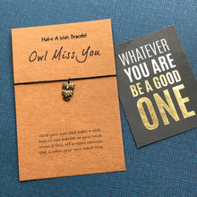 Load image into Gallery viewer, Owl Miss You Wish Bracelet-6-The Persnickety Co