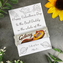 Load image into Gallery viewer, Personalised 'Colour Me In' Mummy/Daddy Valentines Gift