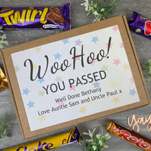 Load image into Gallery viewer, Woo Hoo! You Passed - Personalised Chocolate Box-6-The Persnickety Co