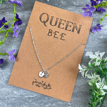 Load image into Gallery viewer, Queen Bee Necklace-3-The Persnickety Co