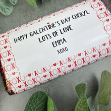 Load image into Gallery viewer, Happy Galentine's Day Chocolate Bar XOXO