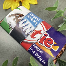 Load image into Gallery viewer, Auntie Happy Birthday Chocolate Bar