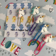 Load image into Gallery viewer, Unicorn Paper Clip-4-The Persnickety Co