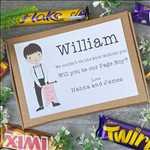 Load image into Gallery viewer, Page Boy Proposal Chocolate Box-8-The Persnickety Co