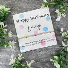 Load image into Gallery viewer, Happy Birthday Beaded Bracelet-The Persnickety Co