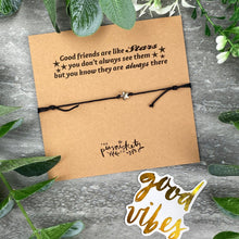 Load image into Gallery viewer, Star Anklet - Good Friends Are Like Stars