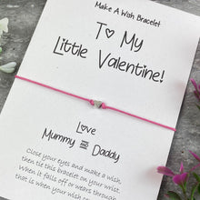 Load image into Gallery viewer, To My Little Valentine Wish Bracelet-6-The Persnickety Co