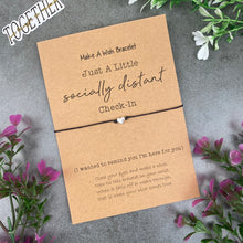 Load image into Gallery viewer, Socially Distant Check In Make a Wish Bracelet-The Persnickety Co
