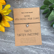 Load image into Gallery viewer, Exam Congratulation - Turtle Wish Bracelet