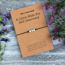 Load image into Gallery viewer, A Little Wish For Self Discovery - Aquamarine-6-The Persnickety Co