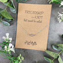 Load image into Gallery viewer, Friendship Knot Necklace