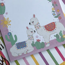 Load image into Gallery viewer, Llama A5 Notepad-4-The Persnickety Co