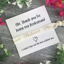 Load image into Gallery viewer, Bridesmaid Hair Tie-4-The Persnickety Co