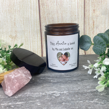 Load image into Gallery viewer, Personalised Photo Candle - This Auntie Is Loved By