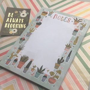 Cactus A5 Notepad-2-The Persnickety Co