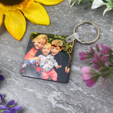 Load image into Gallery viewer, This Daddy Is Loved By Photo Keyring

