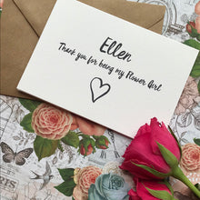 Load image into Gallery viewer, Personalised Thank You For Being My Bridesmaid-9-The Persnickety Co