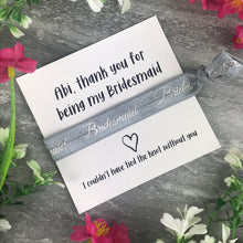 Load image into Gallery viewer, Bridesmaid Hair Tie-8-The Persnickety Co