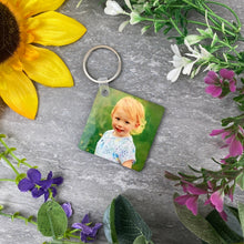 Load image into Gallery viewer, This Uncle Is Loved By Photo Keyring-The Persnickety Co
