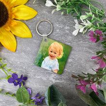 Load image into Gallery viewer, This Uncle Is Loved By Photo Keyring-The Persnickety Co