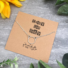 Load image into Gallery viewer, Silver Cat Necklace - Crazy Cat Lady