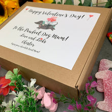 Load image into Gallery viewer, Personalised Pawfect Dog Dad/Mum Valentines Sweet Box