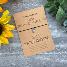 Load image into Gallery viewer, Exam Congratulation - Turtle Wish Bracelet