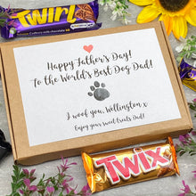 Load image into Gallery viewer, Happy Fathers Day Dog Dad- Personalised Chocolate Box-7-The Persnickety Co