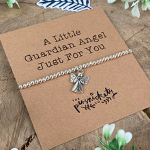 Load image into Gallery viewer, A Little Guardian Angel Just For You Beaded Bracelet-4-The Persnickety Co