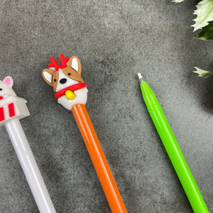 Cute Christmas Dog Gel Pens