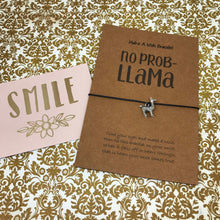 Load image into Gallery viewer, No Prob Llama Wish Bracelet-4-The Persnickety Co