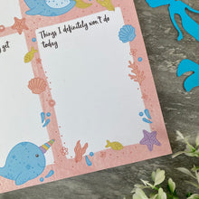 Load image into Gallery viewer, Narhwal A5 Notepad-7-The Persnickety Co