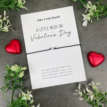 Load image into Gallery viewer, Valentines Day Heart Wish Bracelet