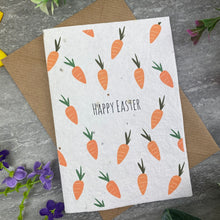 Load image into Gallery viewer, Easter Carrot Plantable Seeded Card