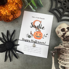 Load image into Gallery viewer, Happy Halloween Wish Bracelet