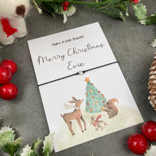 Load image into Gallery viewer, Merry Christmas - Personalised Wish Bracelet
