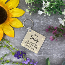 Load image into Gallery viewer, This Daddy Is Loved By Photo Keyring