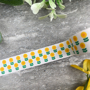 Sunflower Nordic Washi Tape