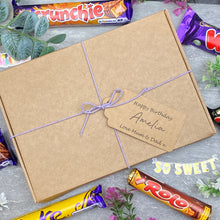 Load image into Gallery viewer, Personalised Birthday Chocolate Box With Tag-7-The Persnickety Co